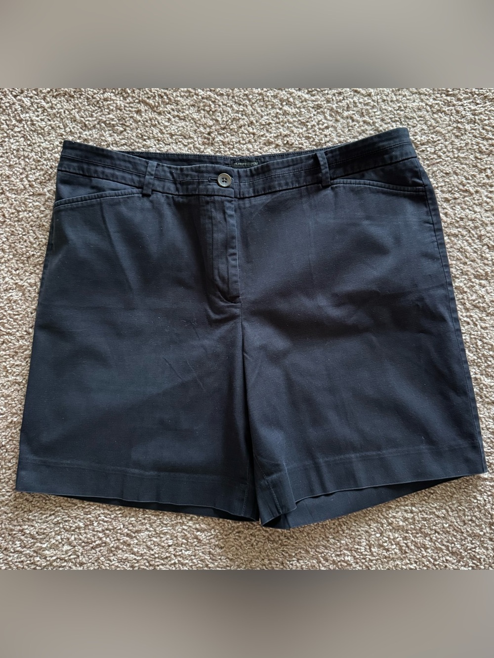 Talbots 7” Perfect Shorts - Black - 12